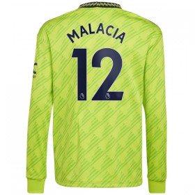 Nogometni Dresovi Manchester United Malacia 12 Treći 2022-23 Dugim Rukavima